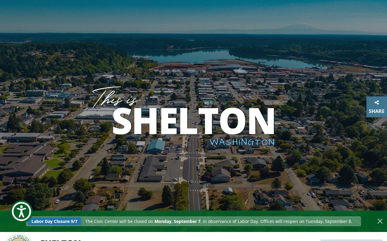 Shelton city gateway for municipal court records